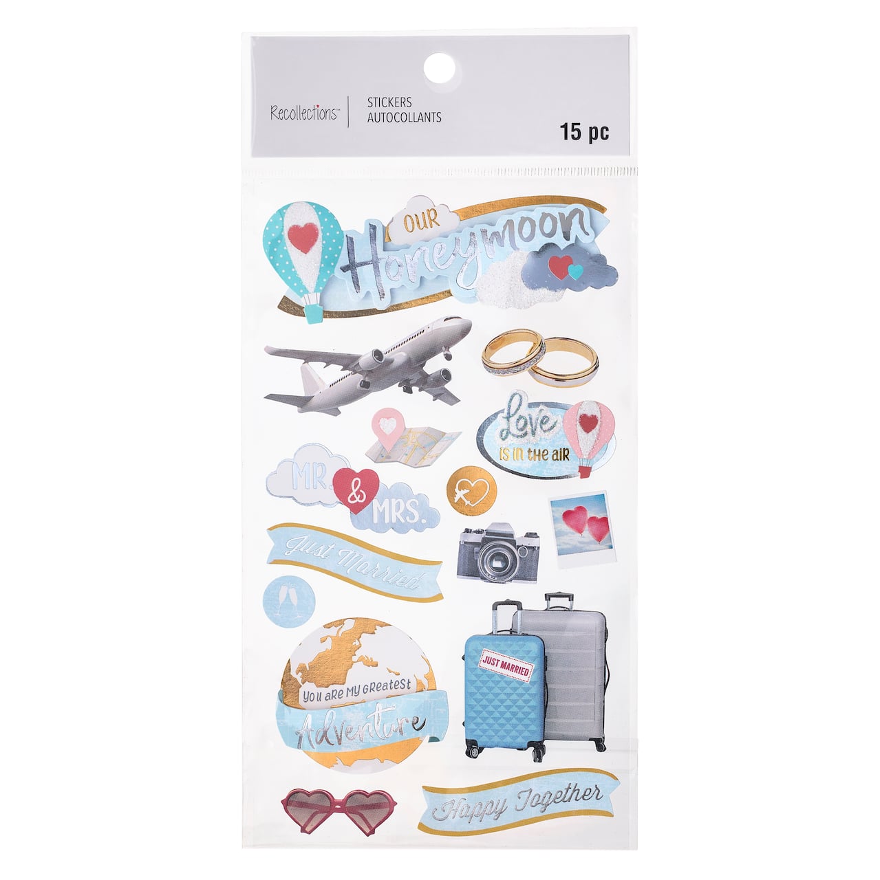 Honeymoon Stickers by Recollections&#x2122;